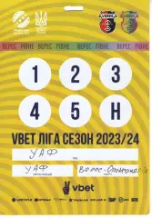 Бейдж - Верес Рівне - ФК Олександрія 2023/24