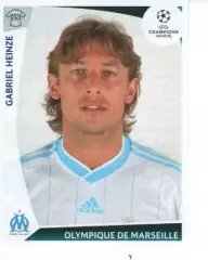 Наклейка PANINI Ліга чемпіонів 2009-10 № 179 Габріель Хейнце Марсель Франція