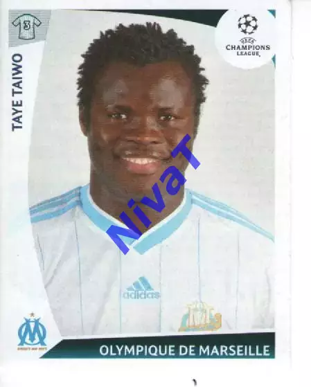 Наклейка PANINI Ліга чемпіонів 2009-10 № 177 Тайво Марсель Франція