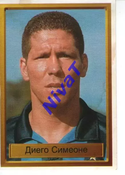 Наклейка - Легенди чемпіонів № 108 Дієго Сімеоне
