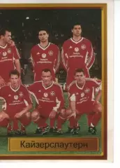 Наклейка - Легенди чемпіонів № 44 Кайзерслаутерн