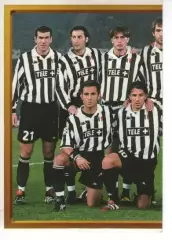 Наклейка - Легенди чемпіонів № 57 Ювентус