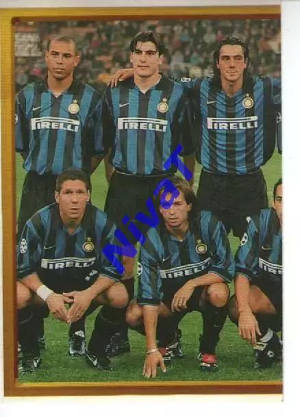 Наклейка - Легенди чемпіонів № 99 Інтер