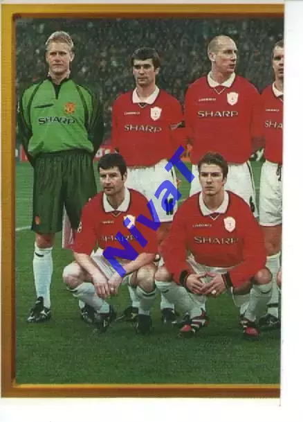 Наклейка - Легенди чемпіонів № 85 Манчестер