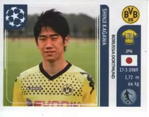 Наклейка PANINI Ліга Чемпіонів-2011/12 № 405 - Кагава Японія