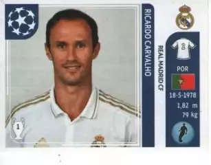 Наклейка PANINI Ліга Чемпіонів-2011/12 № 212 - Карвальо Португалія