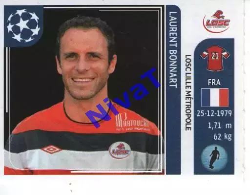 Наклейка PANINI Ліга Чемпіонів-2011/12 № 114 - Боннарт Франція