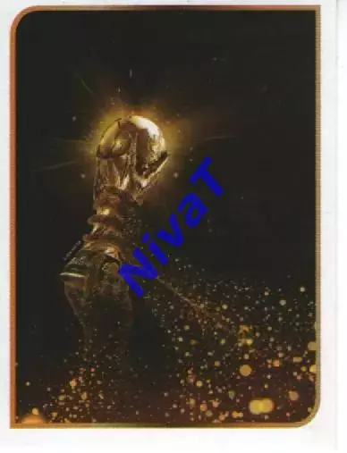 Наклейка PANINI Чемпіонат світу-2010 № 638 - Кубок