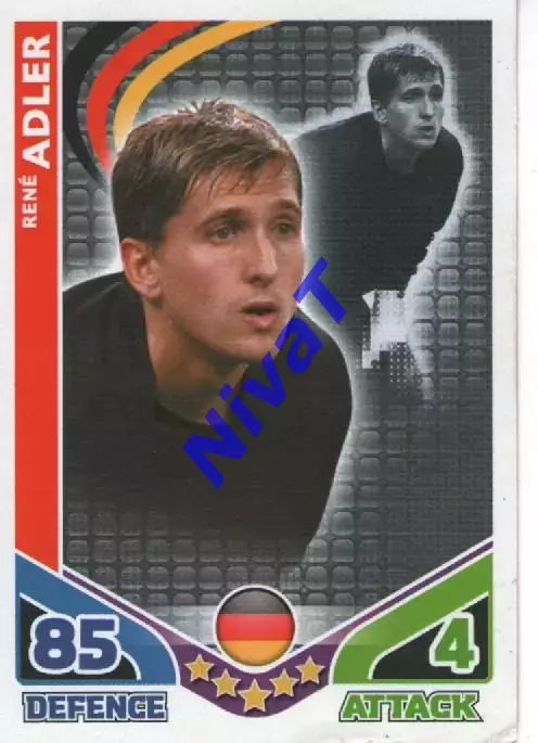 Карточки - Match Attax - Адлер Німеччина
