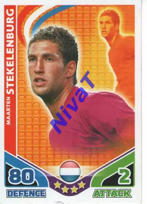 Карточки - Match Attax - Стекеленбург Нідерланди