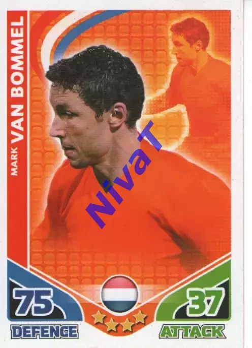 Карточки - Match Attax - Ван Бомель Нідерланди