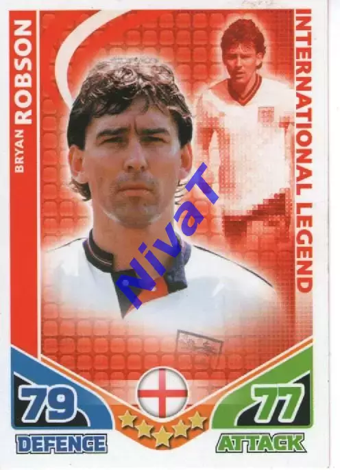 Карточки - Match Attax - Робсон Англія