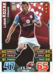 Карточки - Match Attax - Козак Астон Вілла