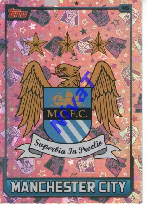 Карточки - Match Attax - Манчестер Сіті