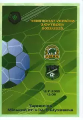 Нива Тернопіль - ФК Маріуполь 12.11.2022