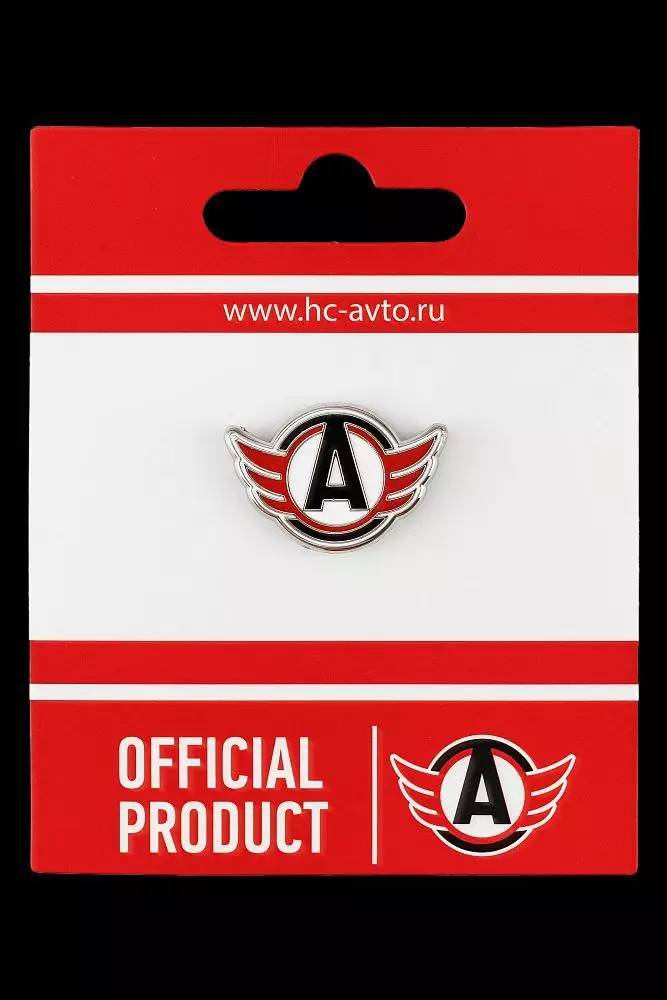 Значок ХК Автомобилист Екатеринбург.