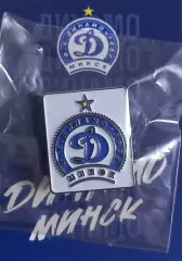 Значок ФК Динамо Минск. Квадратный.