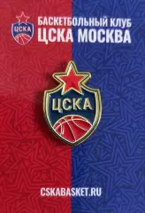 Значок. Баскетбольный клуб ЦСКА. Логотип.