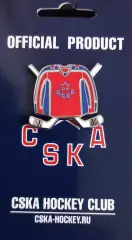 Значок ХК ЦСКА Москва. Джерси.