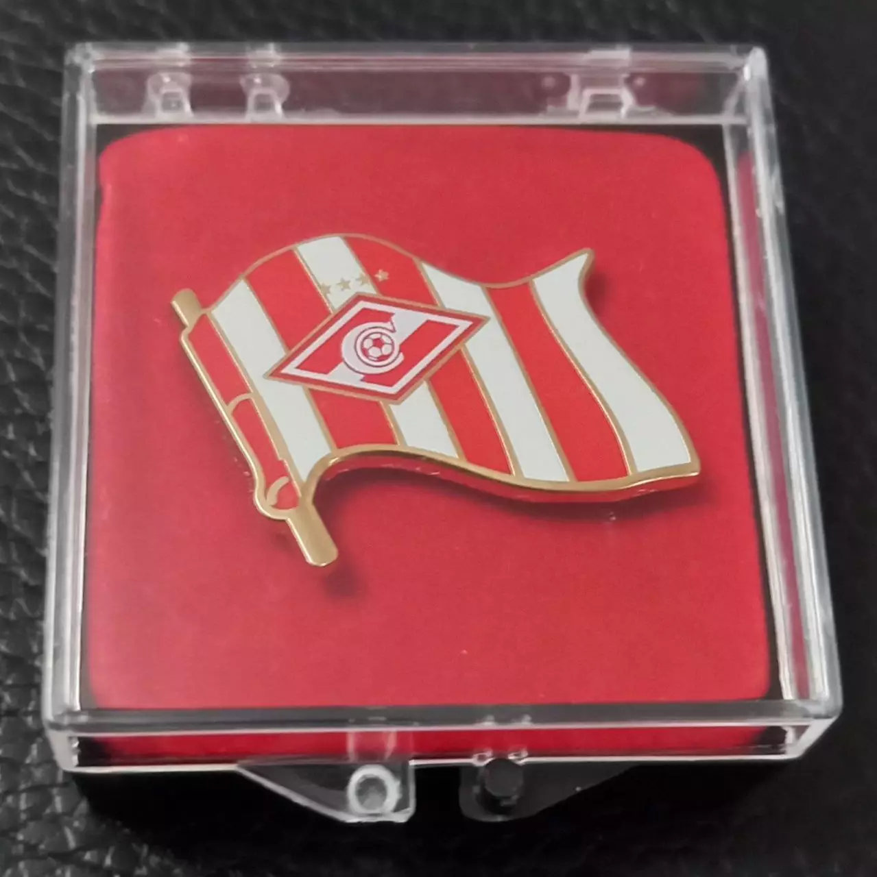 Значок ФК Спартак Москва. Флаг. 1