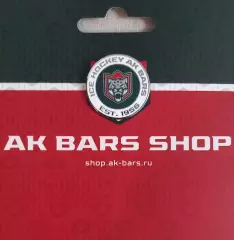 Значок ХК Ак Барс. Круглый