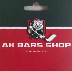 Значок ХК Ак Барс. Барсик.