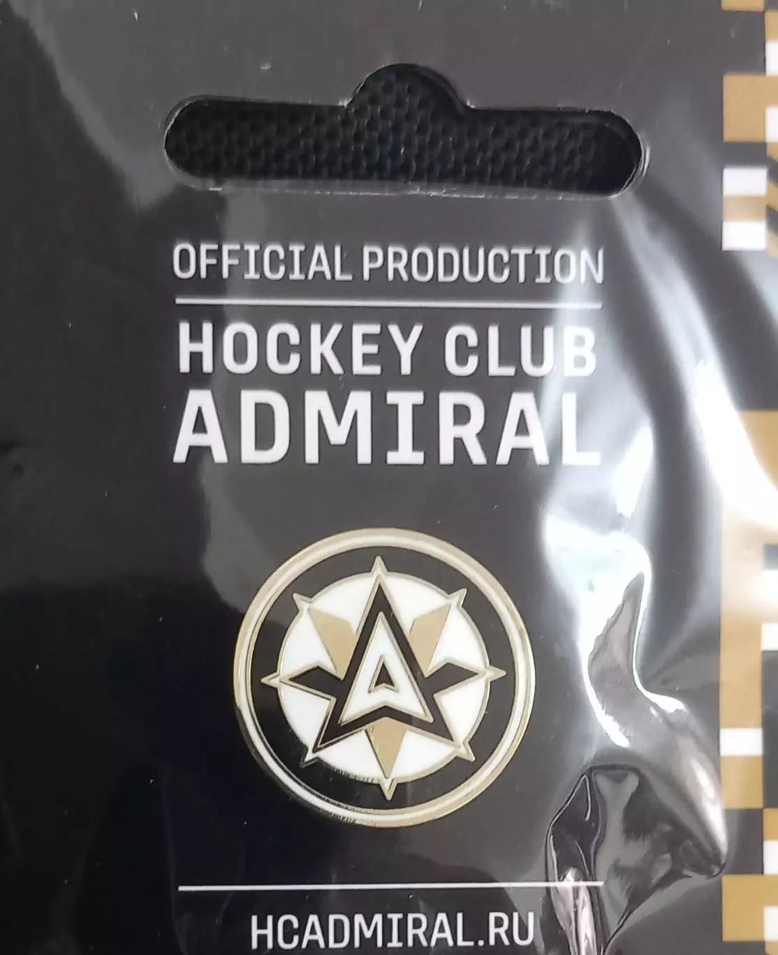 Значок ХК Адмирал Владивосток. Альтернативный логотип.