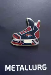 Значок ХК Металлург Магнитогорск. Конек.