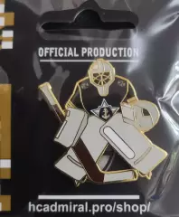 Значок ХК Адмирал Владивосток. Вратарь.