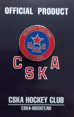 Значок ХК ЦСКА Москва. Круглый.
