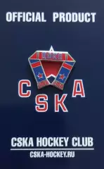 Значок ХК ЦСКА Москва. Шарф.