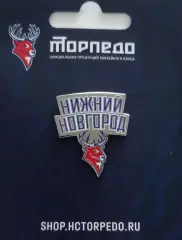 Значок ХК Торпедо Нижний Новгород.