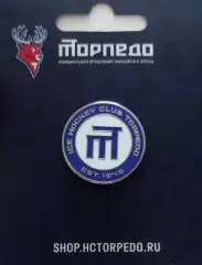 Значок ХК Торпедо Нижний Новгород. Круглый