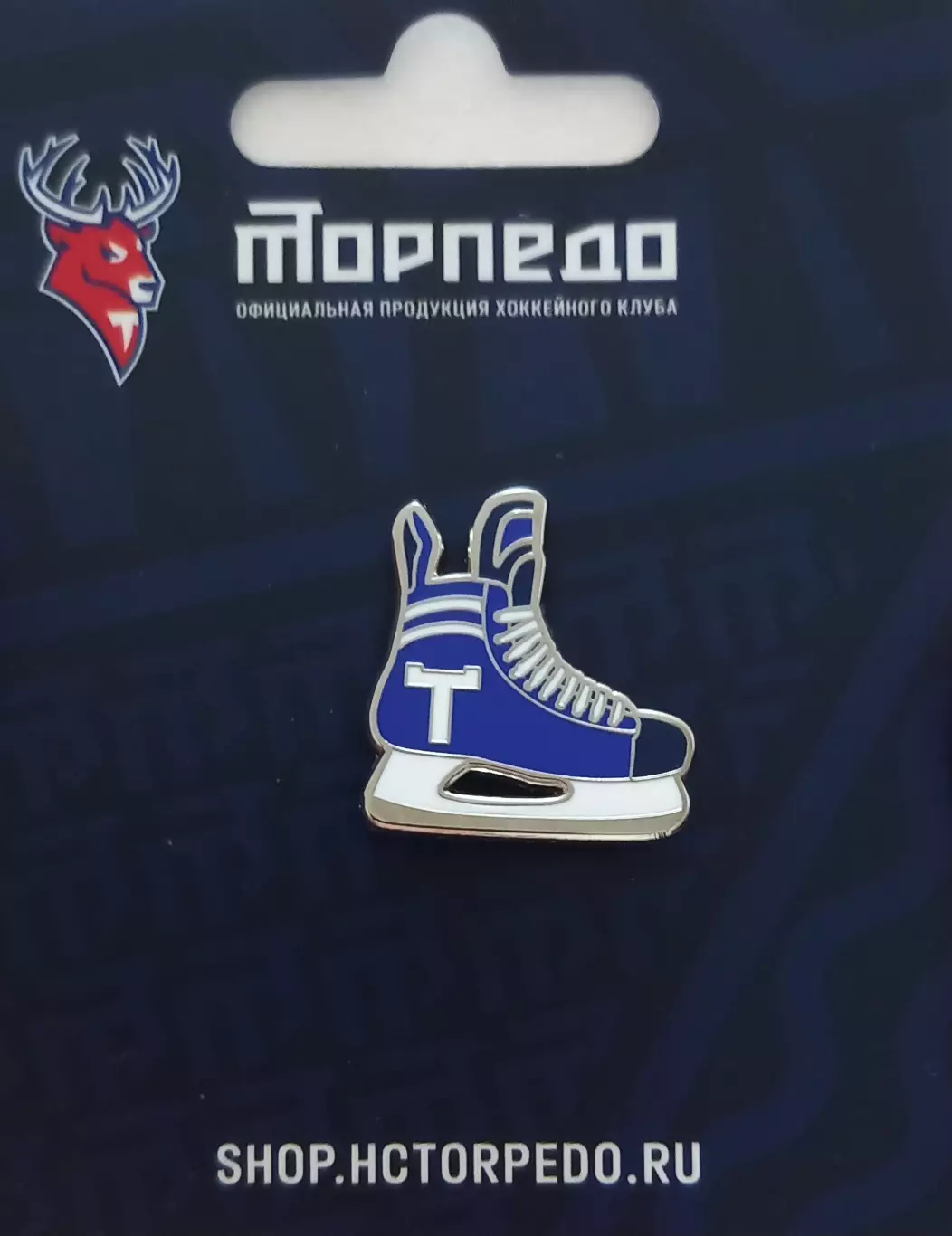 Значок ХК Торпедо Нижний Новгород. Конёк