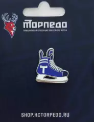 Значок ХК Торпедо Нижний Новгород. Конёк