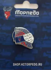 Значок ХК Торпедо Нижний Новгород. Шлем