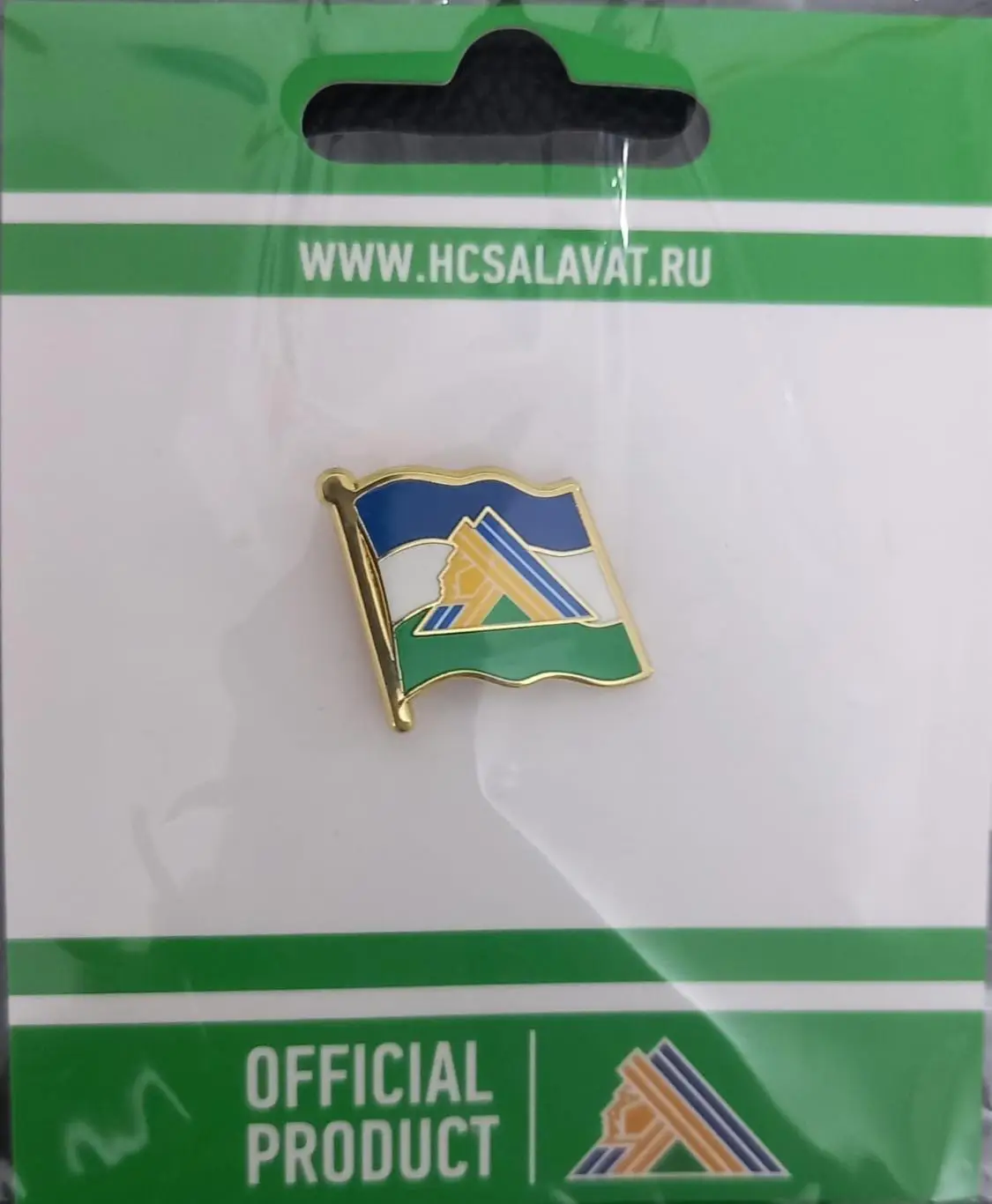 Значок. Салават Юлаев Уфа. Флаг.