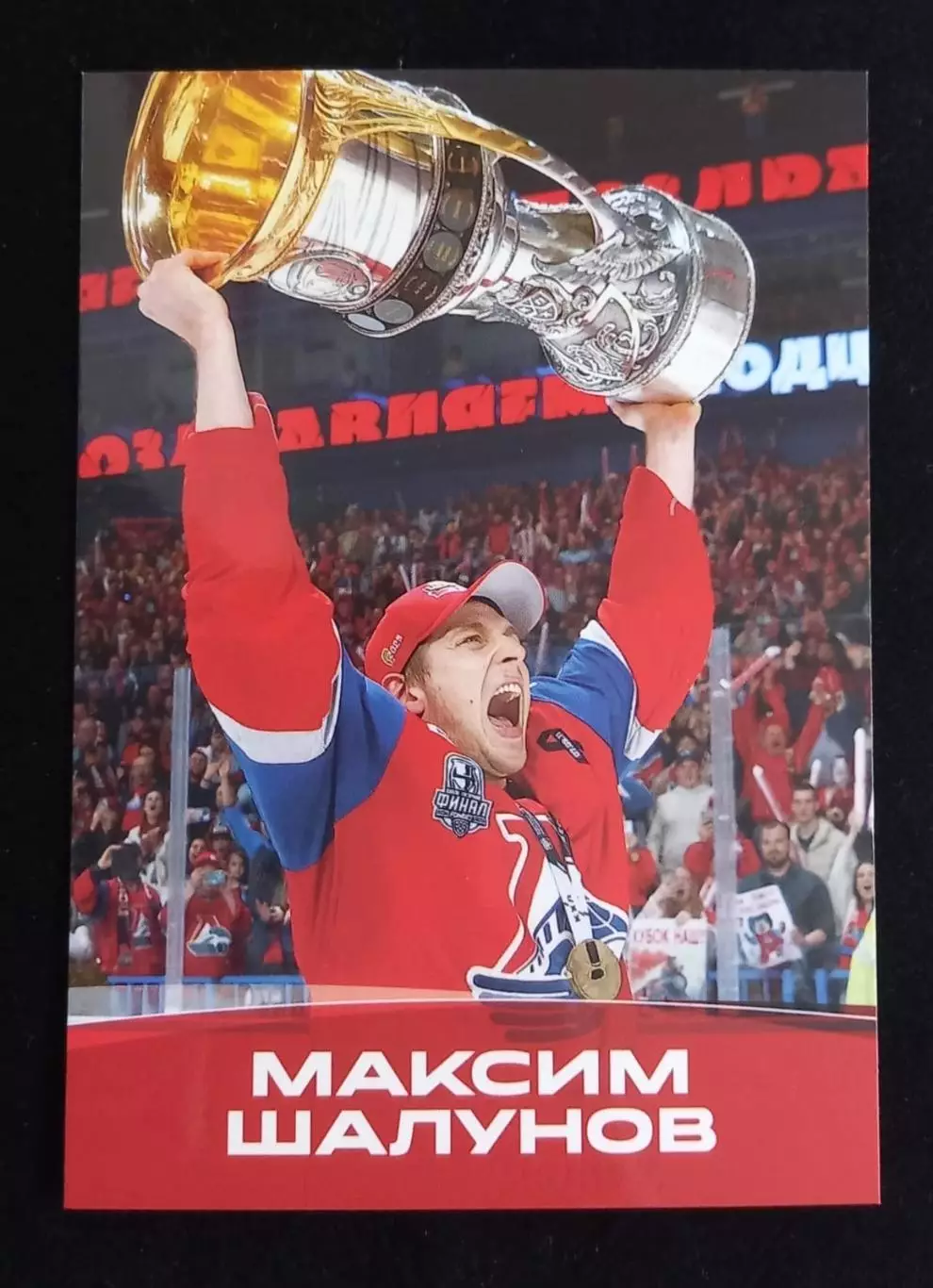 Карточка. Максим Шалунов. Локомотив Ярославль