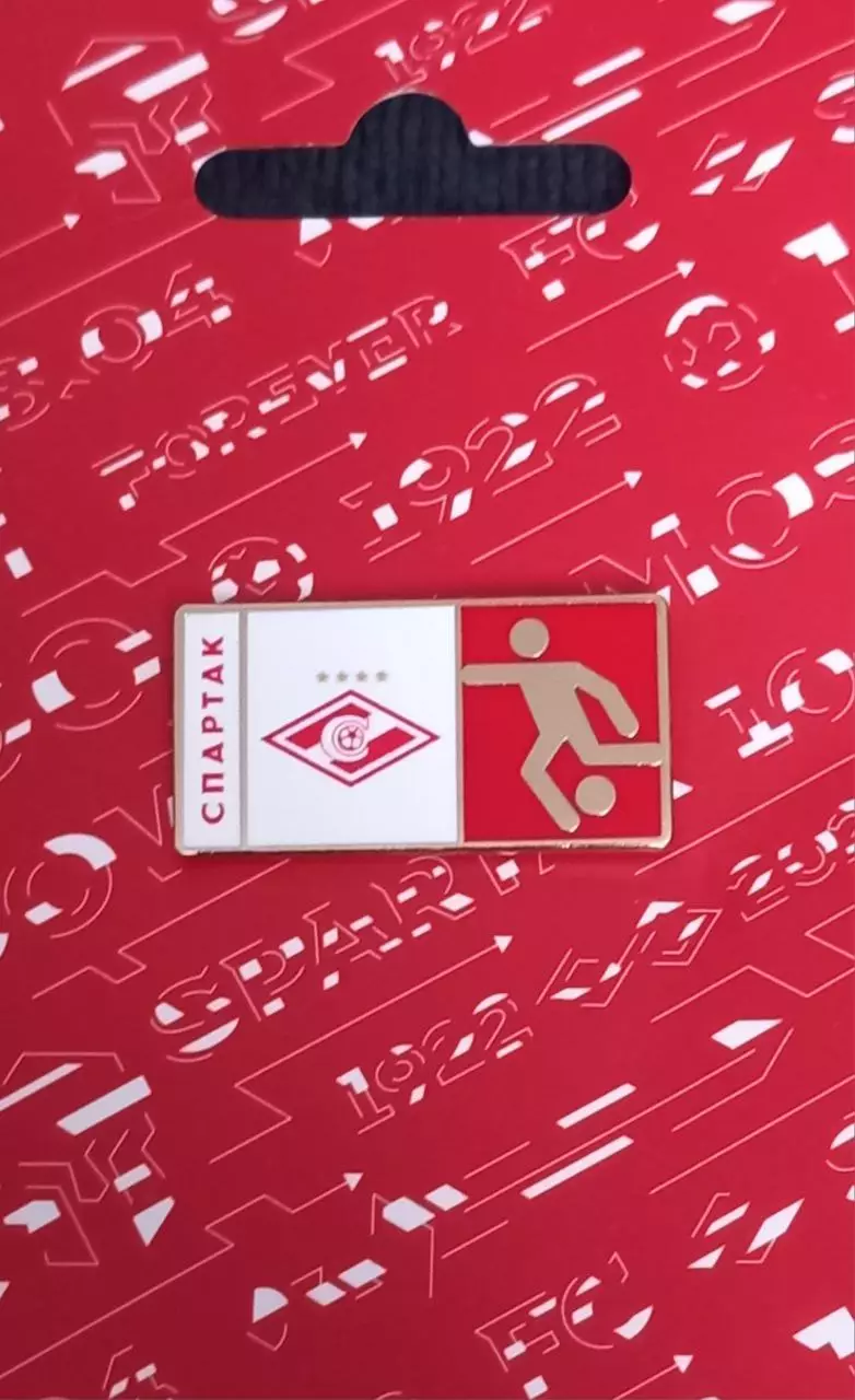 Значок ФК Спартак Москва