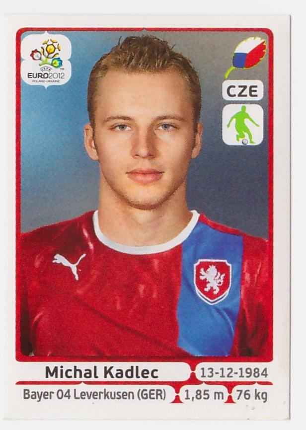 ЕВРО - 2012, Чехия: №144 - Михал Кадлец