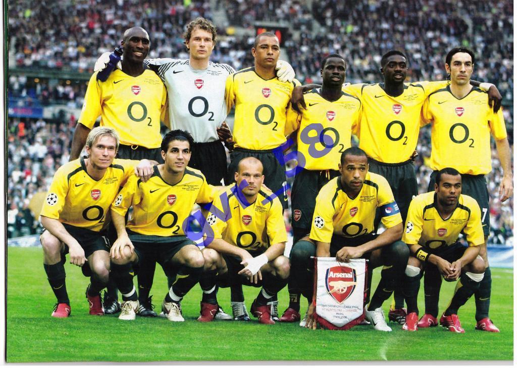 Футбол СВ Лига Чемпионов 2006-07 с постерами всех 32 участников! 6