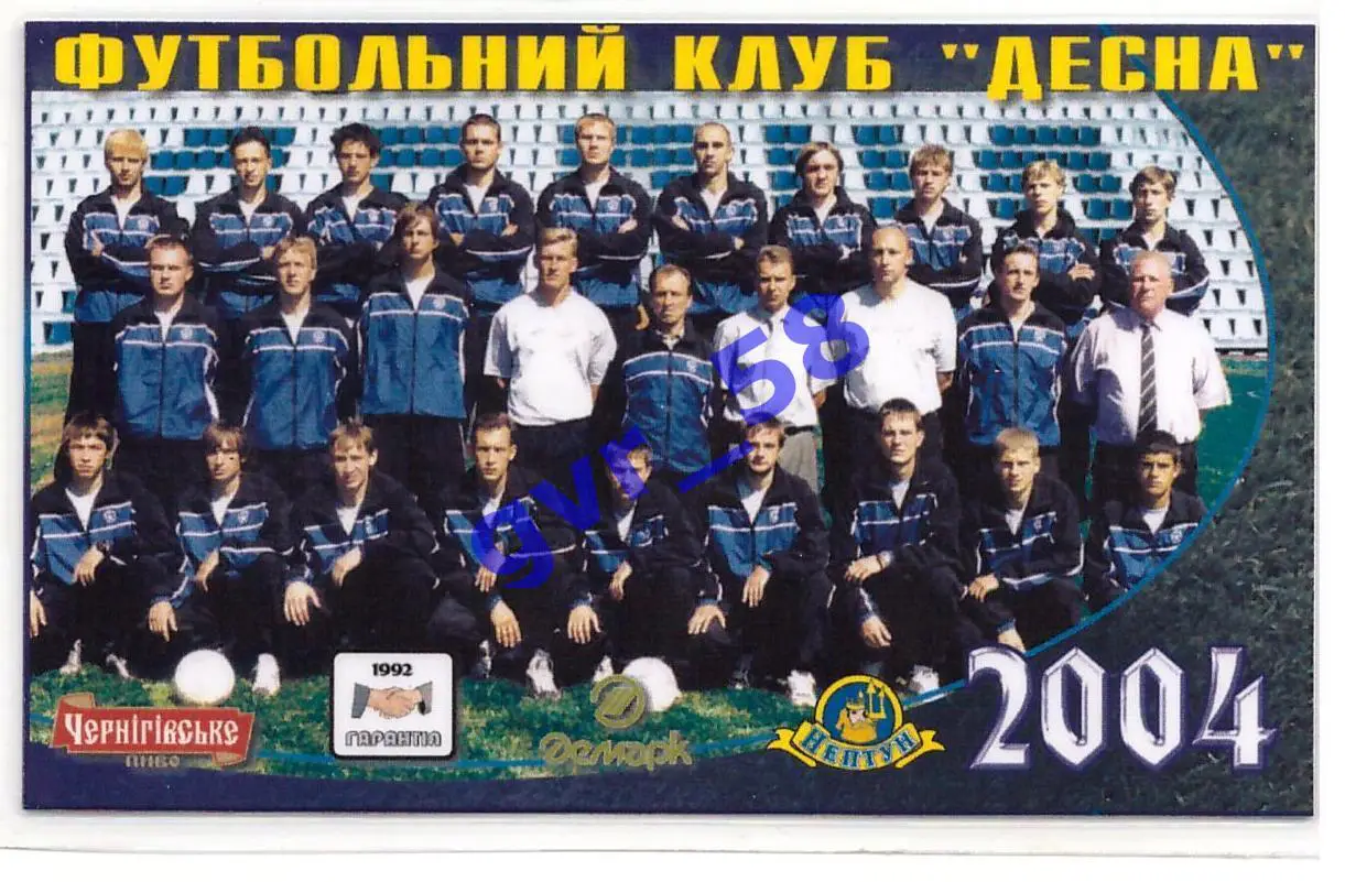 ФК Десна Чернигов 2004 годовой абонемент! 1