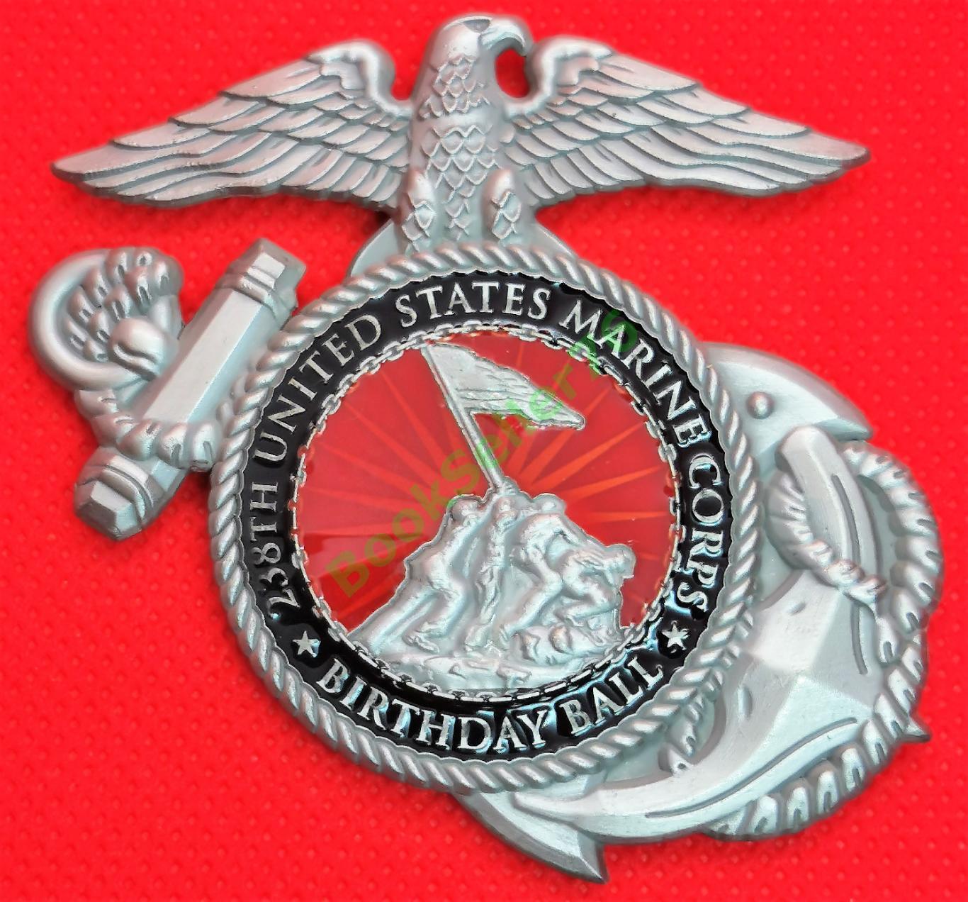 Челлендж коин Призывной пункт Ричмонд Корпуса морской пехоты США, challenge coin 1