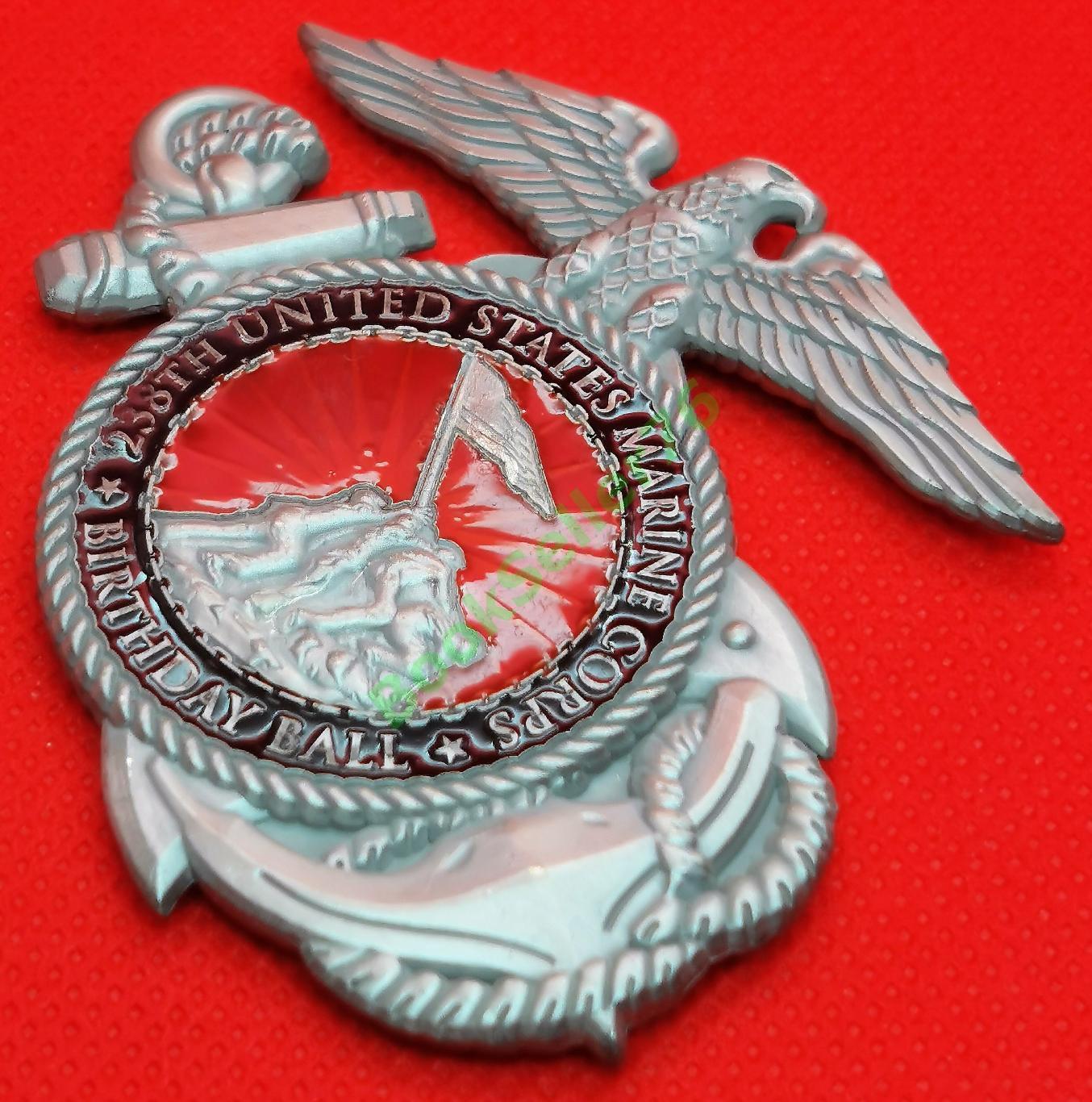 Челлендж коин Призывной пункт Ричмонд Корпуса морской пехоты США, challenge coin 3