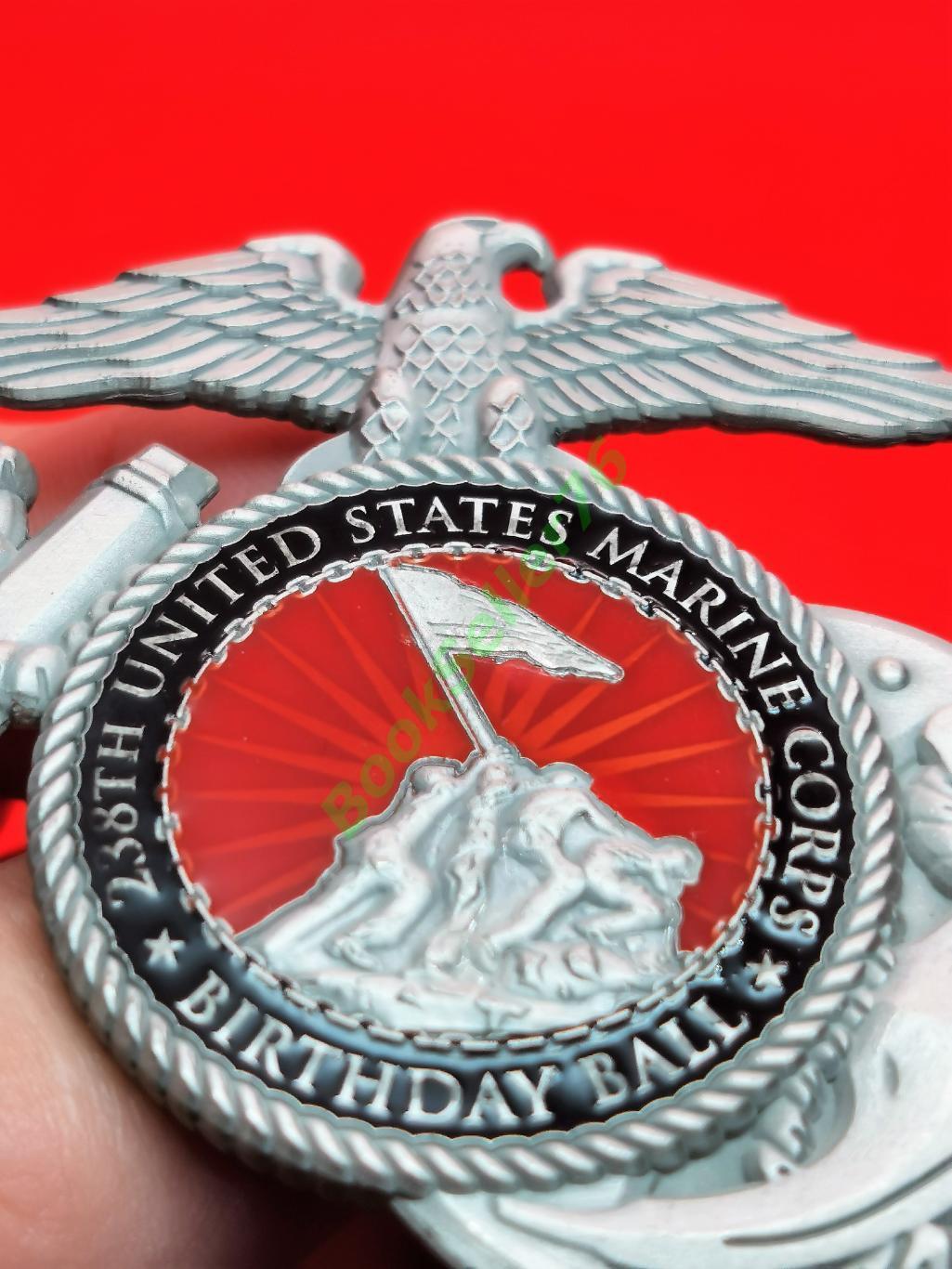 Челлендж коин Призывной пункт Ричмонд Корпуса морской пехоты США, challenge coin 7