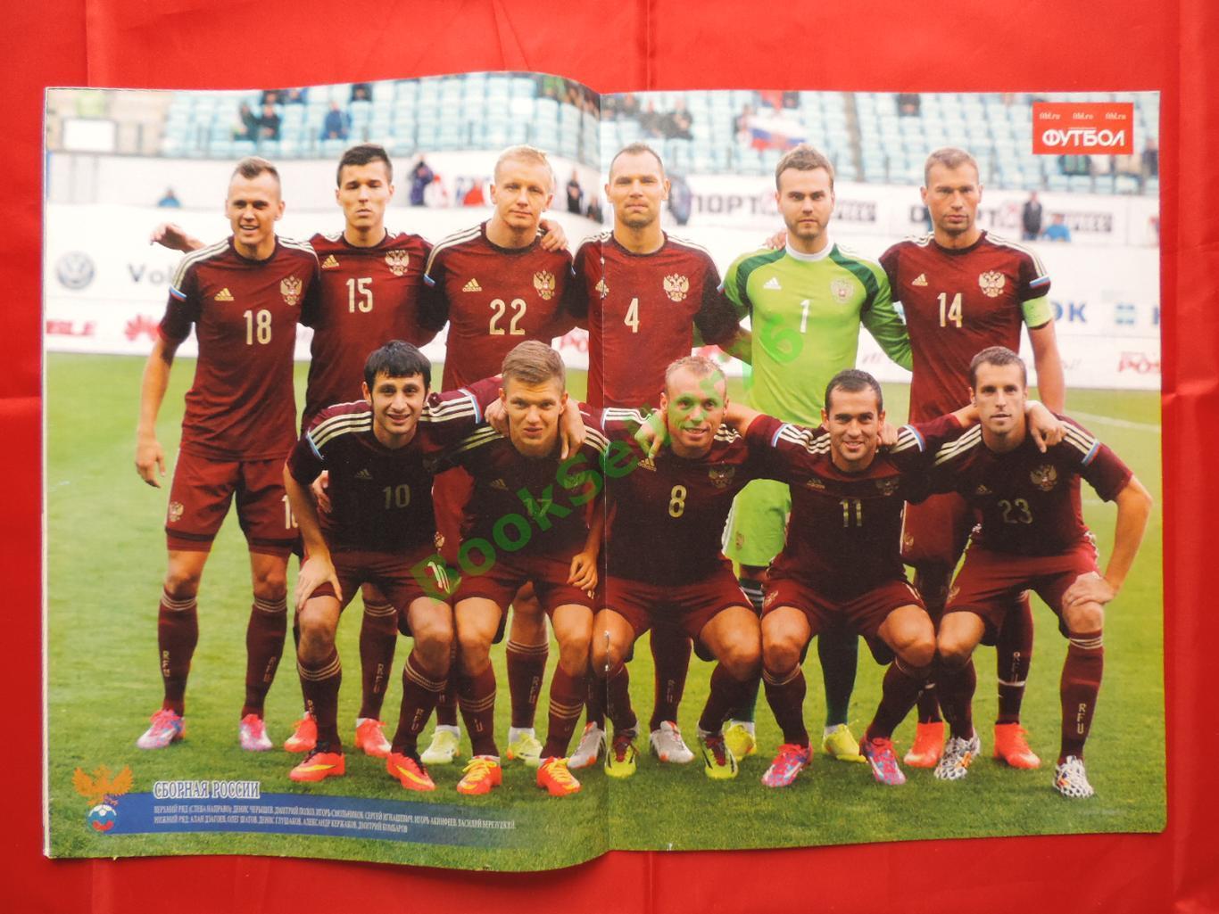 Еж-ик Футбол Спецвыпуск №13 2014, Евро-2016. Отбор, 32 стр. Постер 4