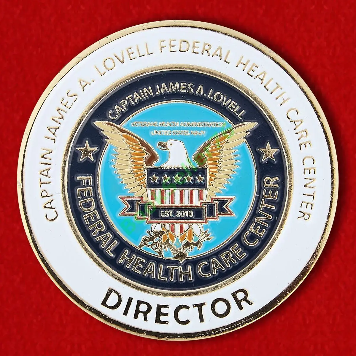 Челледж коин Федерального Центра Здравоохранения им. капитана Джеймса Ловелла