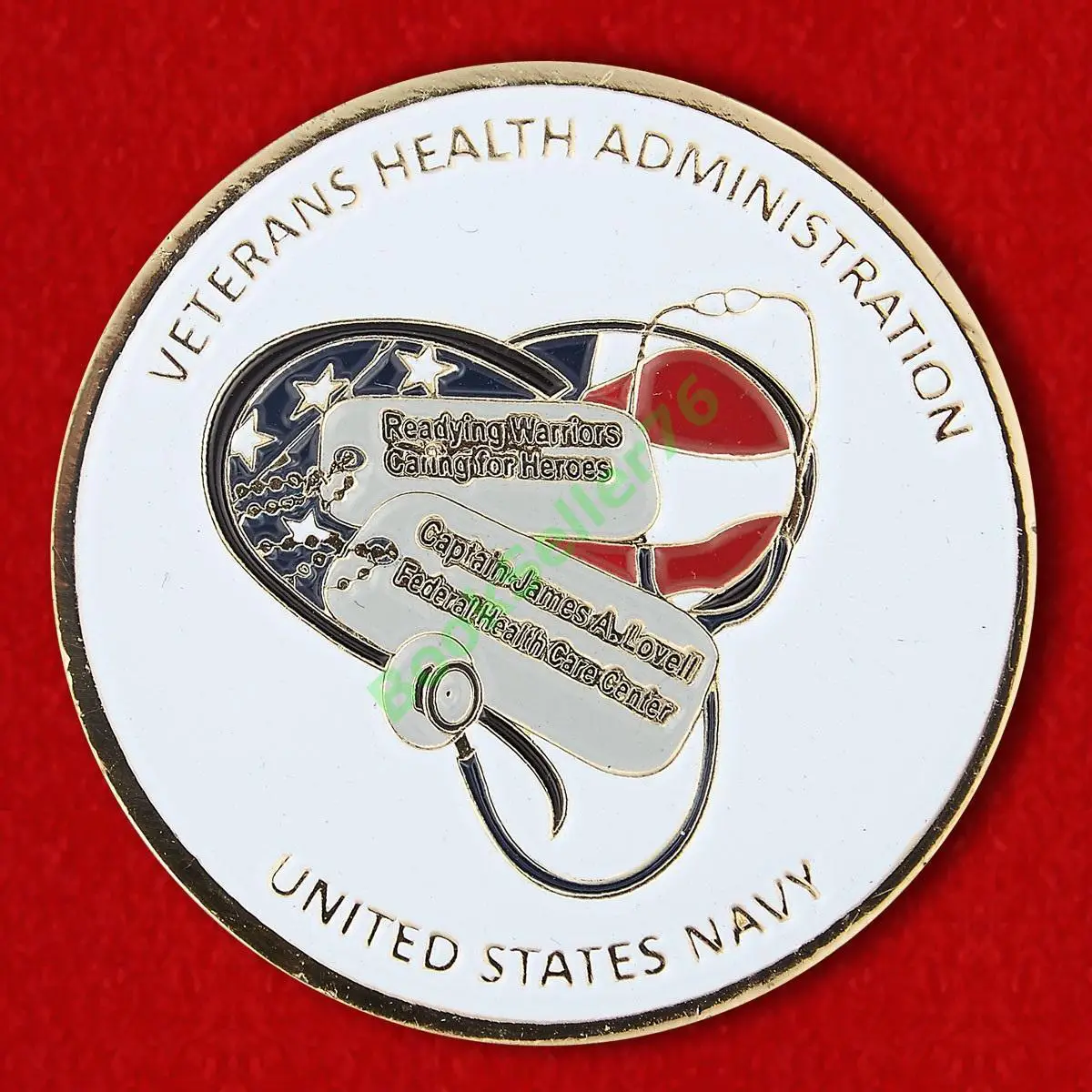 Челледж коин Федерального Центра Здравоохранения им. капитана Джеймса Ловелла 1