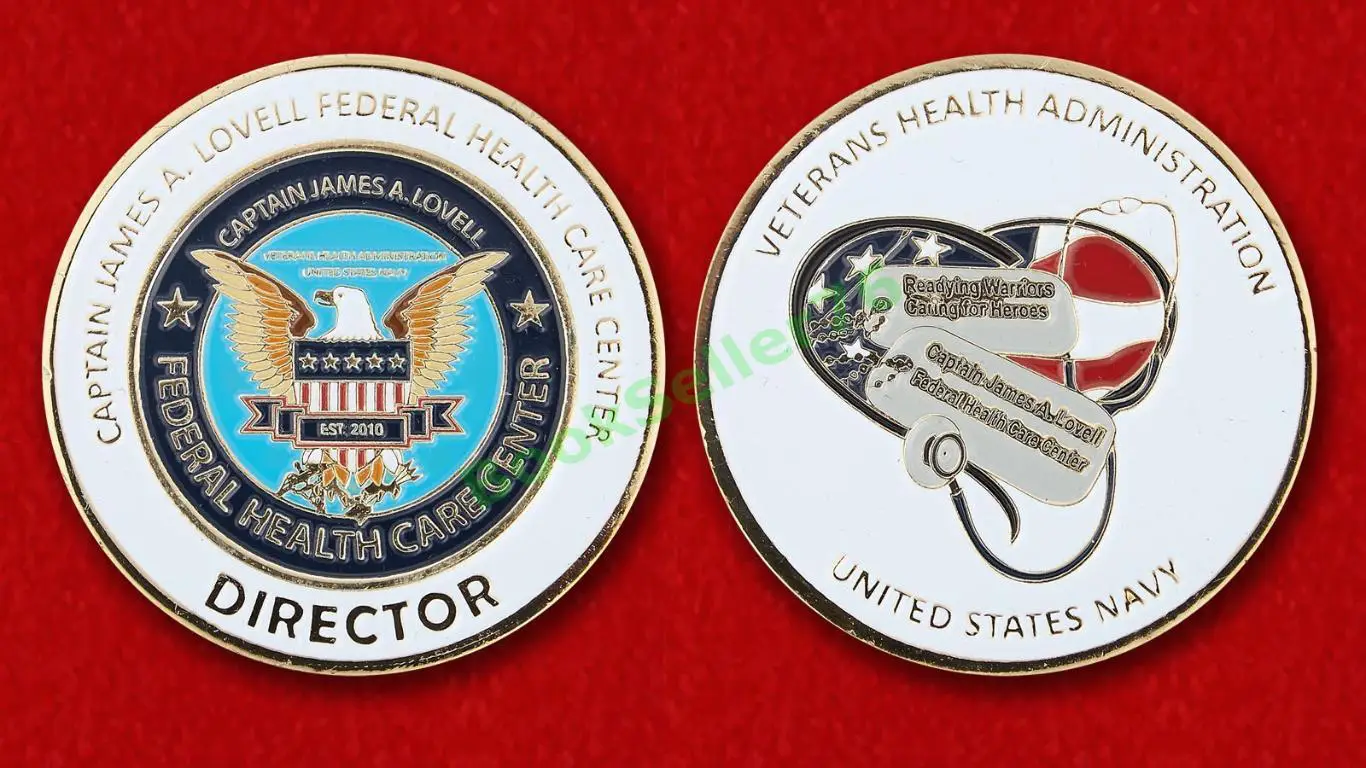 Челледж коин Федерального Центра Здравоохранения им. капитана Джеймса Ловелла 2