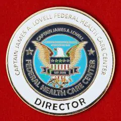 Челледж коин Федерального Центра Здравоохранения им. капитана Джеймса Ловелла